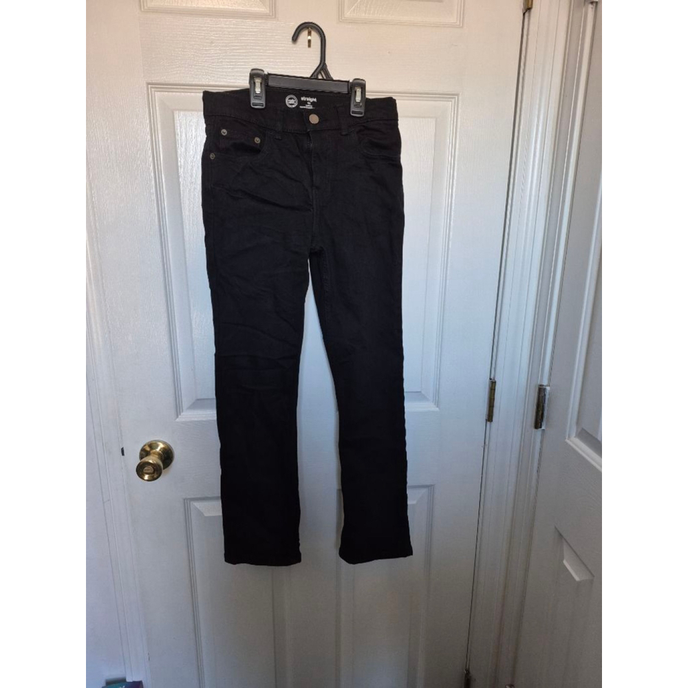 Boys Wonder Nation Black Straight Jeans Size 12